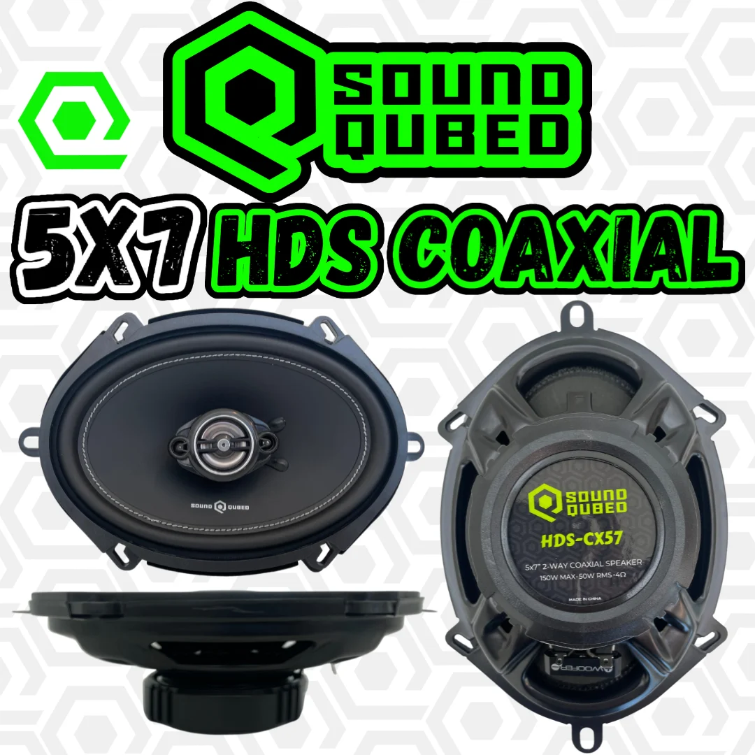 SoundQubed HDS 5x7" 2-Way Coaxial Speakers (Pair) – image 3