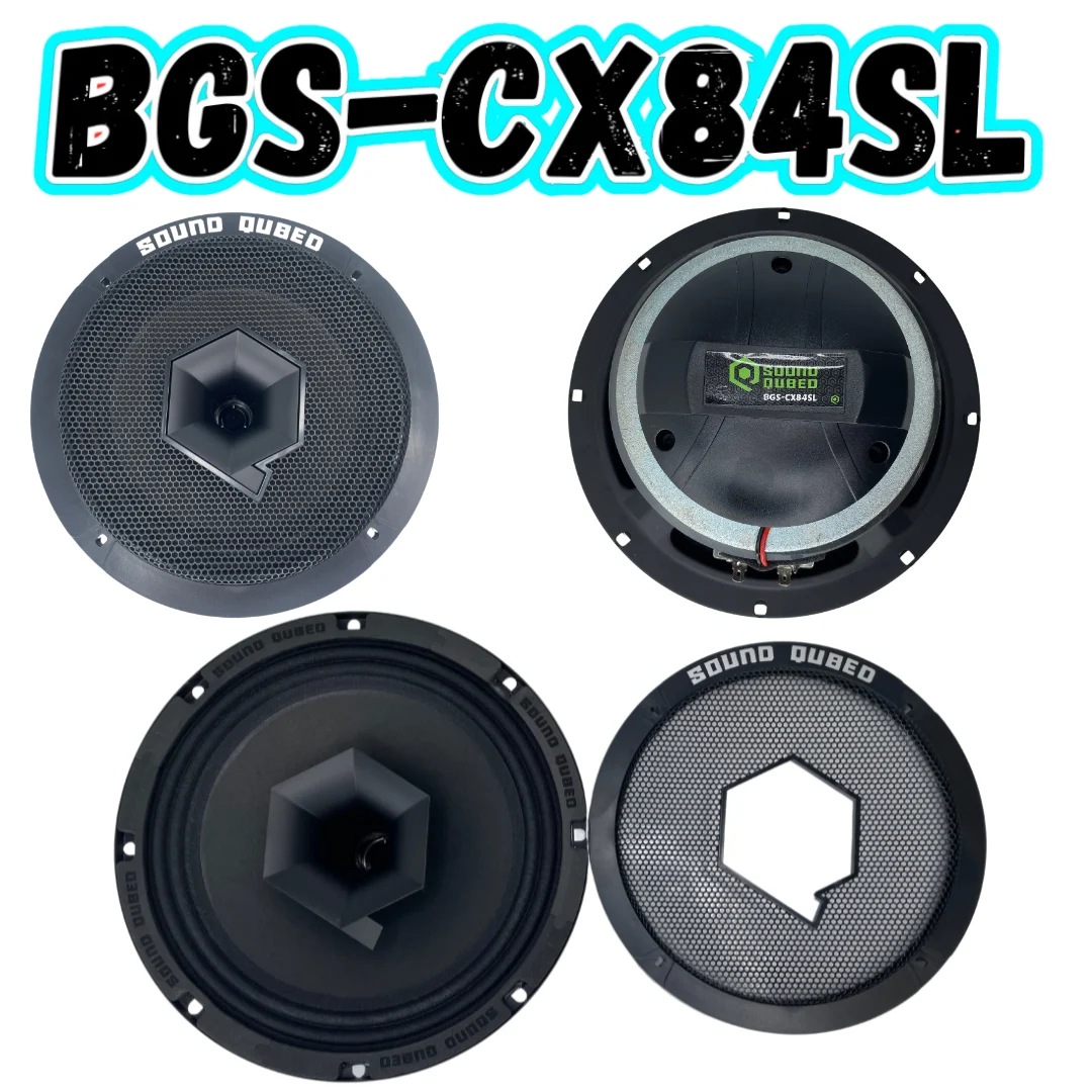 SoundQubed BGS-CX84SL 8" Slim Coaxial Speaker with 1" Compression Driver – image 3