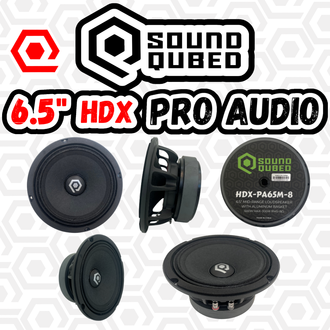 SoundQubed HDX 6.5" Pro Audio Midrange Speaker (Single) – image 3