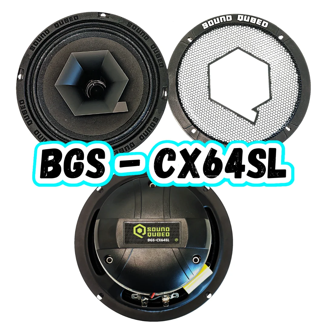 SoundQubed BGS-CX64SL 6.5" Slim Coaxial Speaker with 1" Compression Driver – image 3