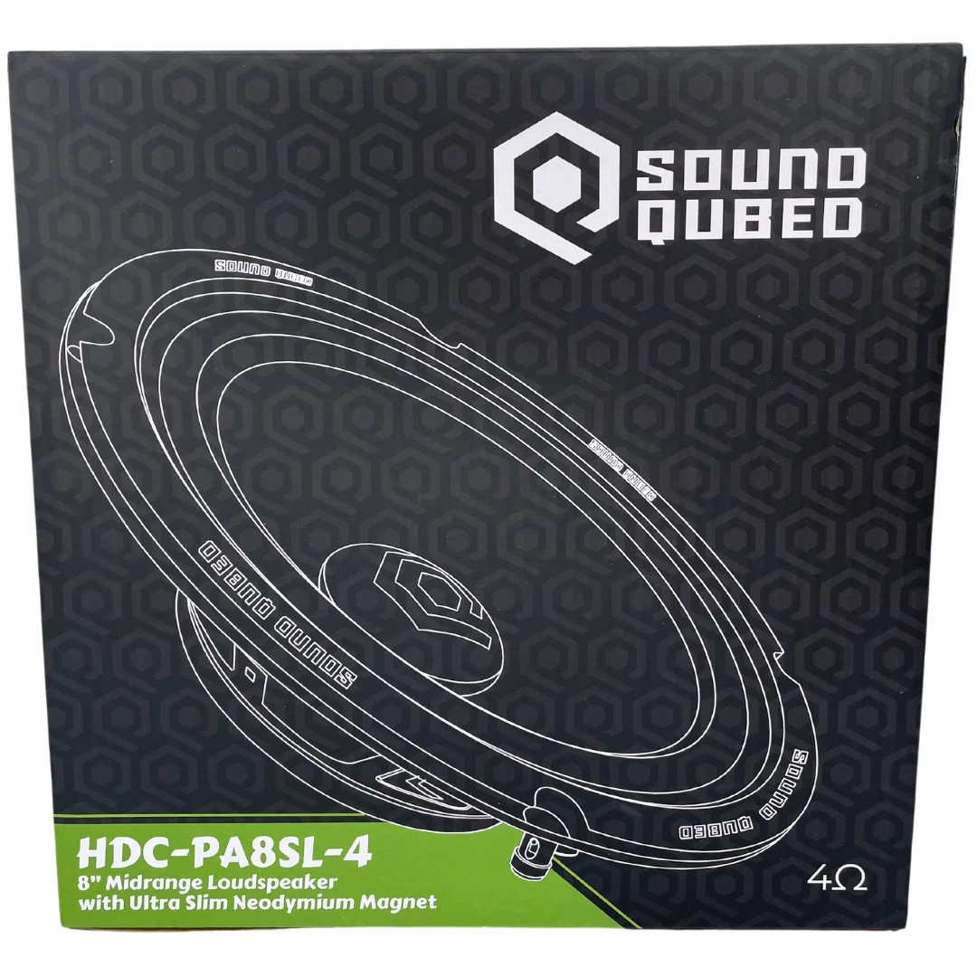 SoundQubed HDC-PA8SL 8" Ultra-Slim Neodymium Pro Audio Speaker – 4 Ohm – image 9