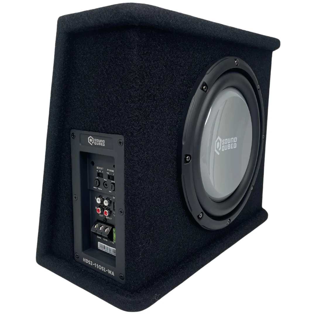 SoundQubed HDS2 10" Loaded Powered Wedge Subwoofer Enclosure – image 5
