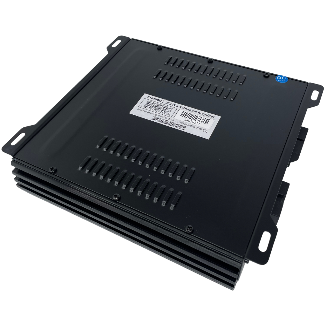 SoundQubed F4-1600 Full-Bridge 4-Channel Amplifier – 1,600W – image 5