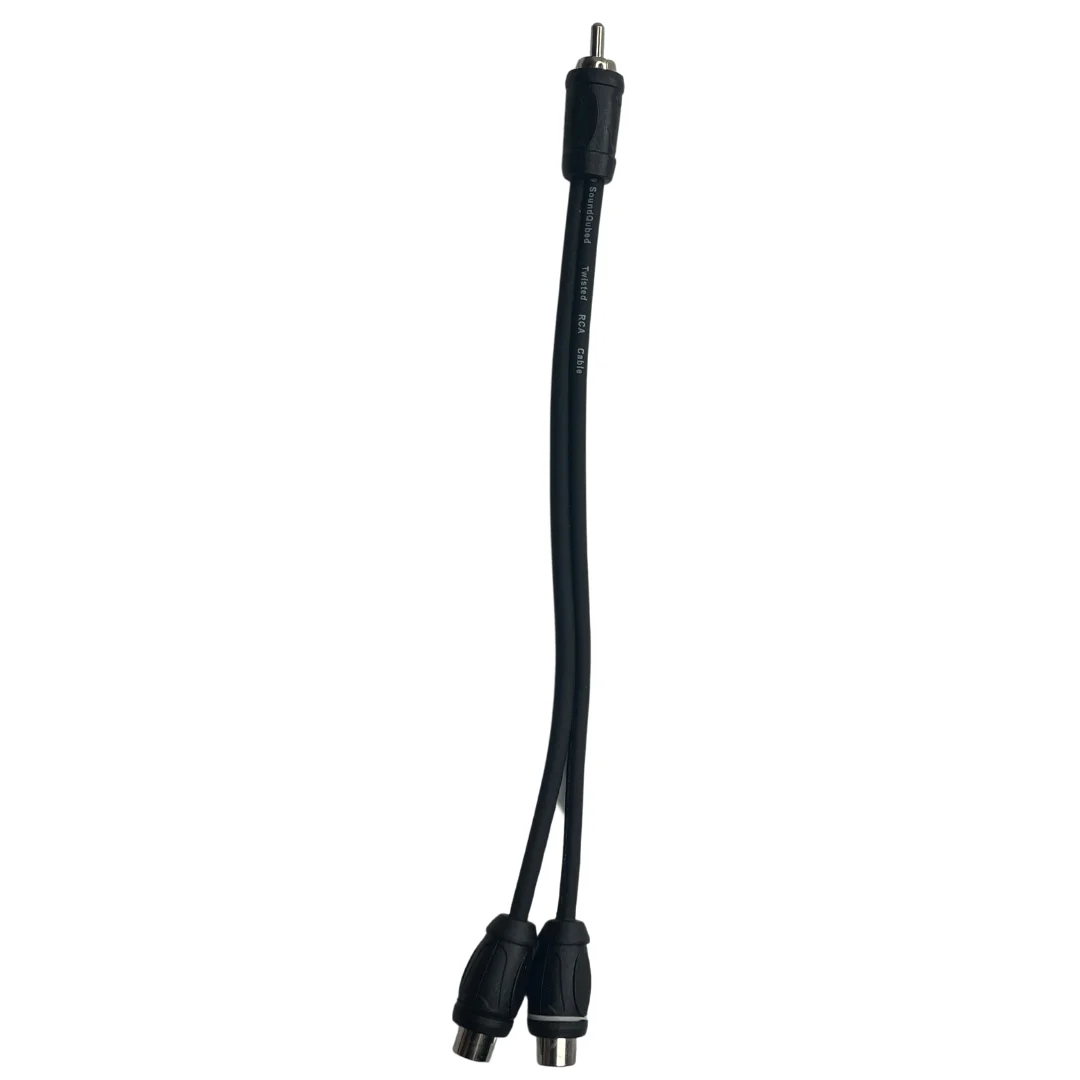 SoundQubed Twisted RCA Y-Splitter – image 4