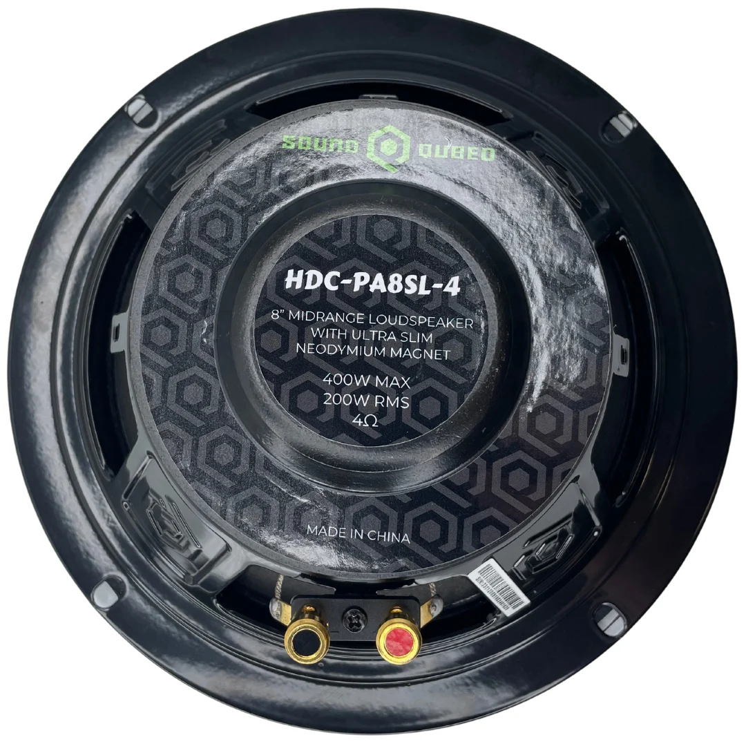 SoundQubed HDC-PA8SL 8" Ultra-Slim Neodymium Pro Audio Speaker – 4 Ohm – image 6