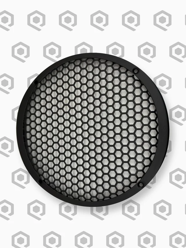 SoundQubed 10" Q-Shape Speaker Grille – Black – image 3