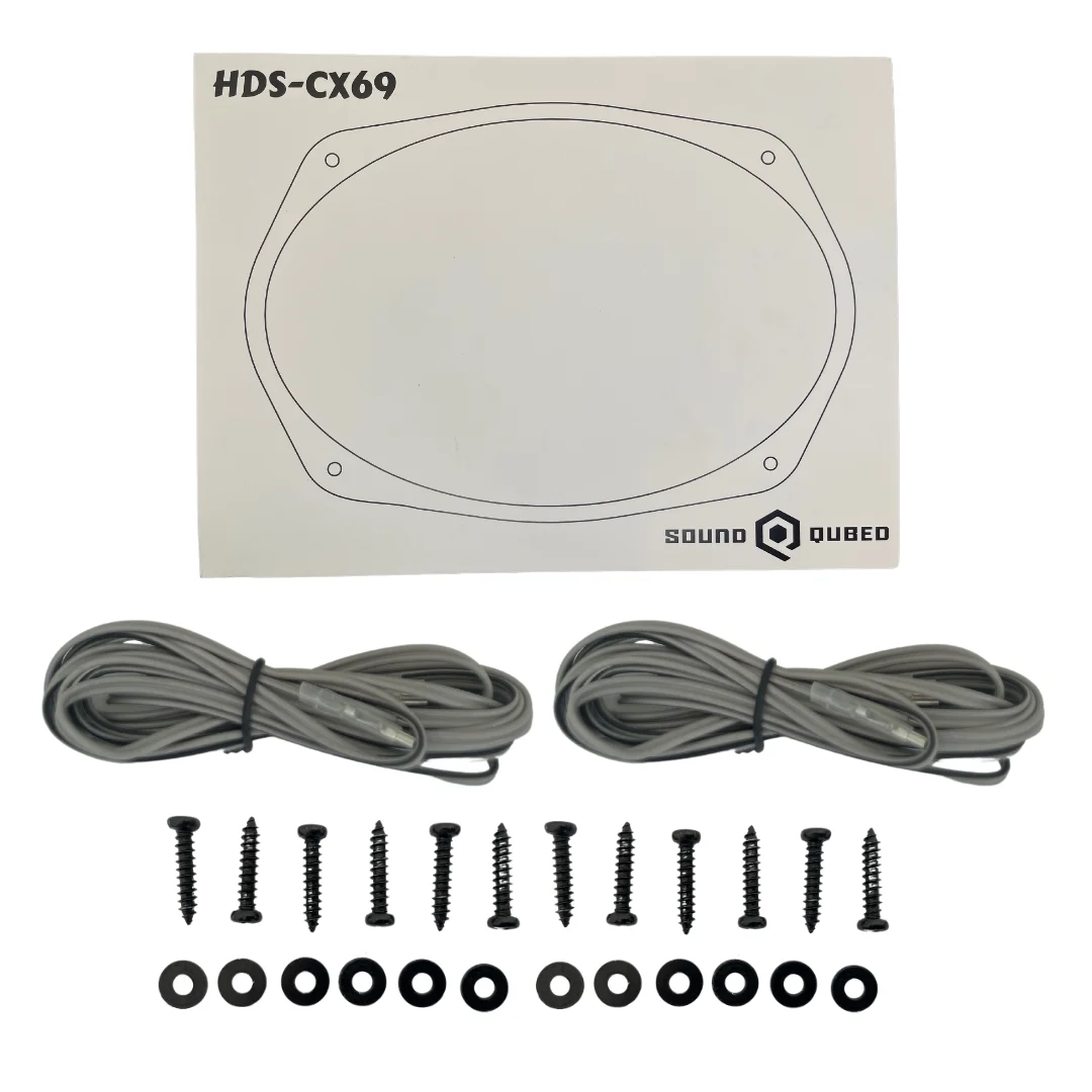 SoundQubed HDS 6x9" 3-Way Coaxial Speakers (Pair) – image 9