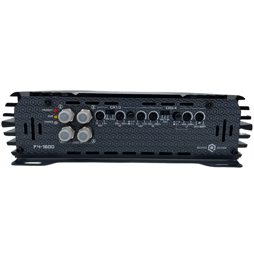 SoundQubed F4-1600 Full-Bridge 4-Channel Amplifier – 1,600W – image 4