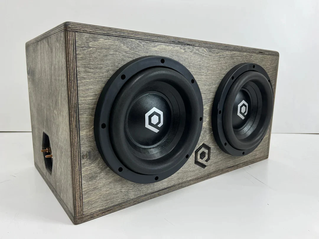 Closeout Package: (2) SoundQubed HDB2 10" Dual 4 Ohm Subs + Gately Box – image 2