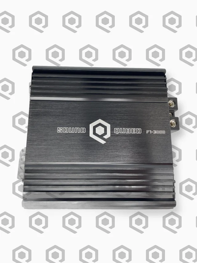 SoundQubed F1-3000 Full-Bridge Monoblock Amplifier – 3,000W
