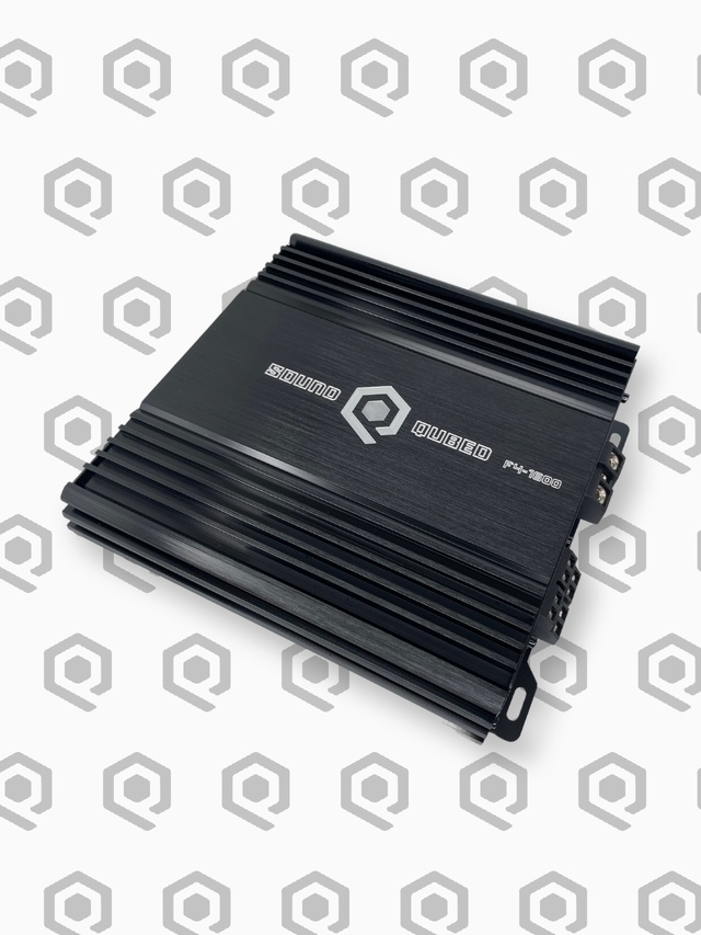 SoundQubed F4-1600 Full-Bridge 4-Channel Amplifier – 1,600W