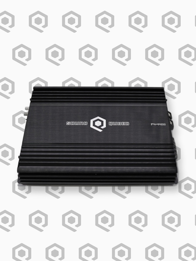 SoundQubed F4-4400 Full-Bridge 4-Channel Amplifier – 4,400W