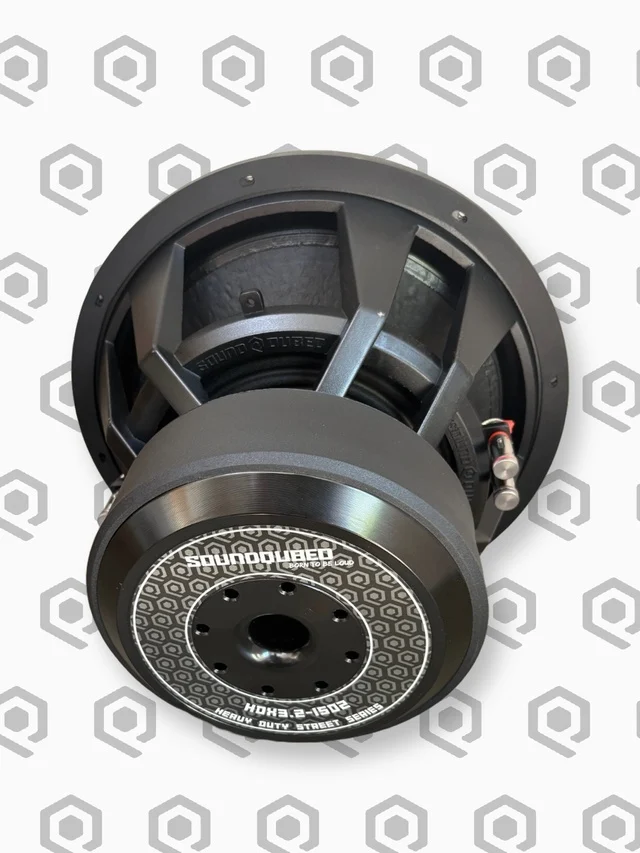 SoundQubed HDX3.2 15" Subwoofer – Dual 2 Ohm, 2,500W RMS / 5,000W Max