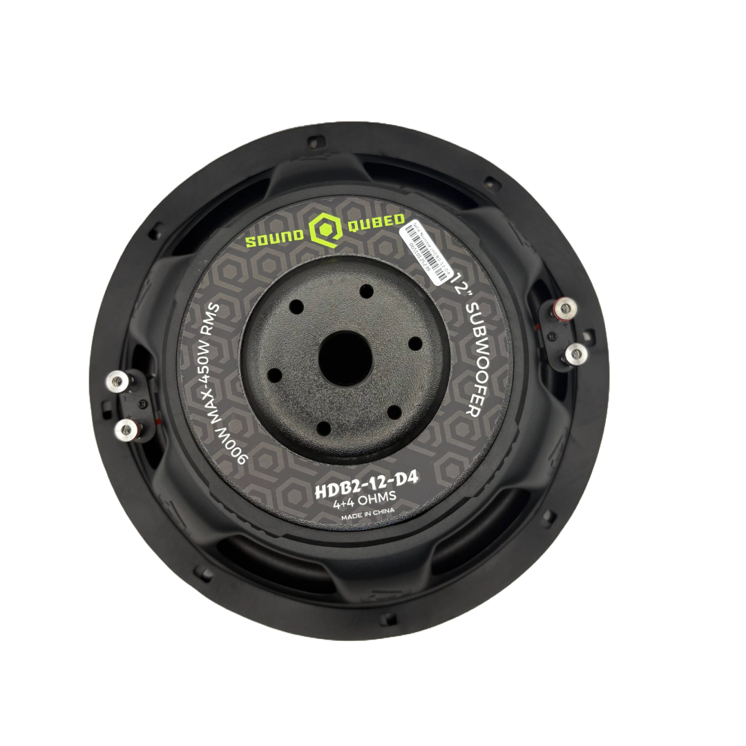 SoundQubed HDB2 12" Subwoofer – Dual 4 Ohm, 450W RMS / 900W Max – image 7