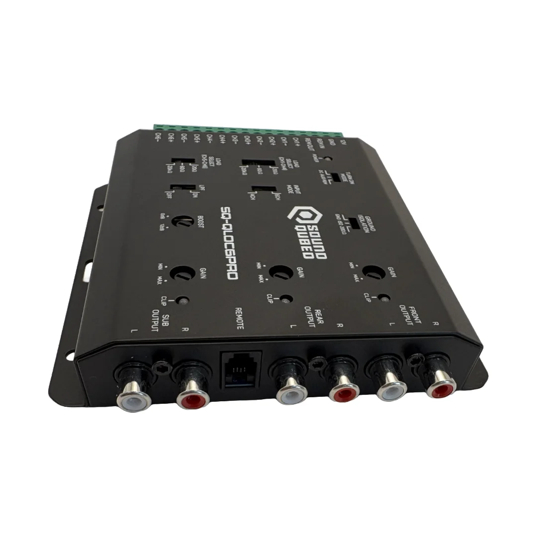 SoundQubed Q-LOC6 Pro 6-Channel Active Line Output Converter – image 5