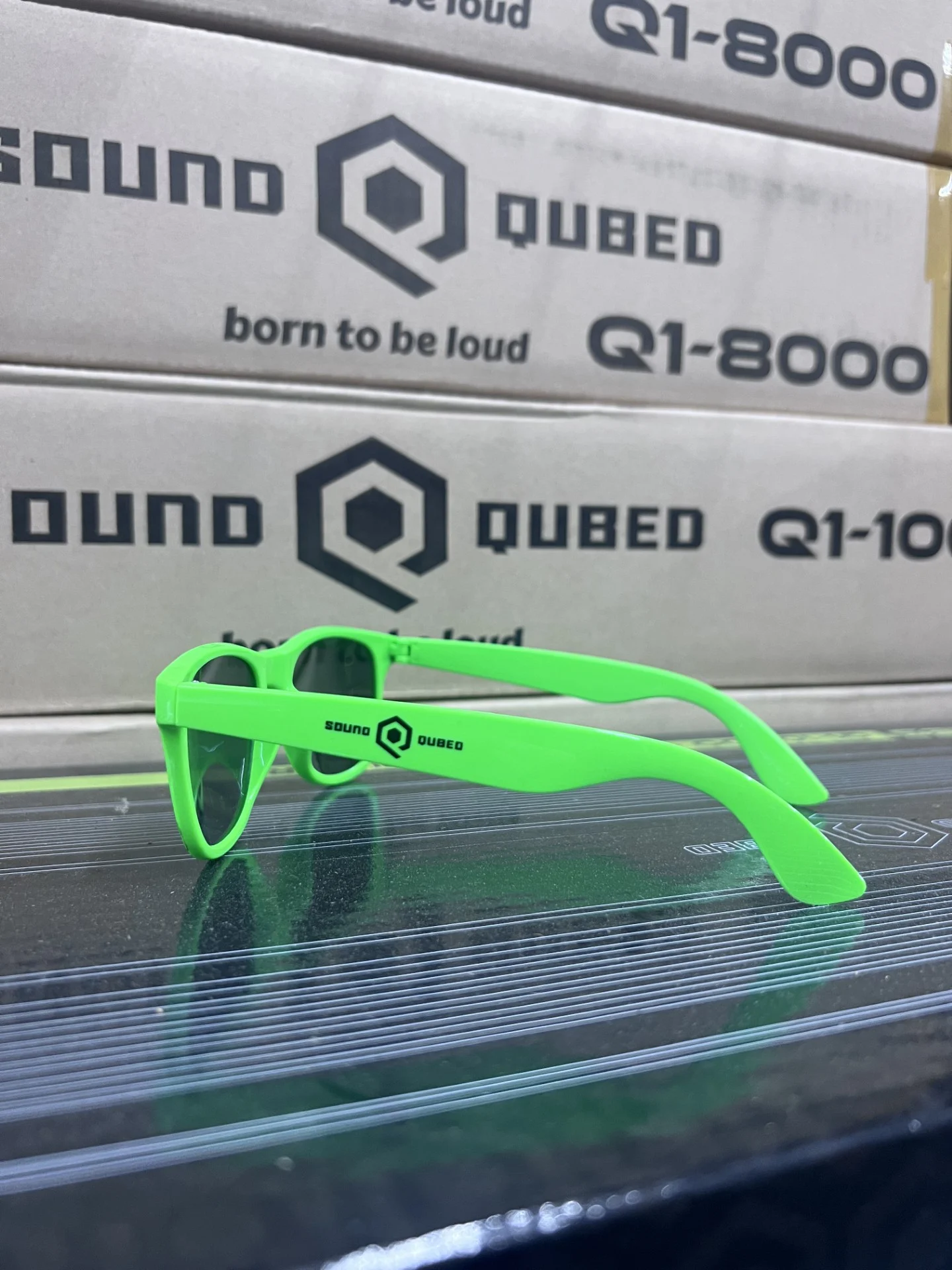 SoundQubed Sunglasses – SQ Green – image 4