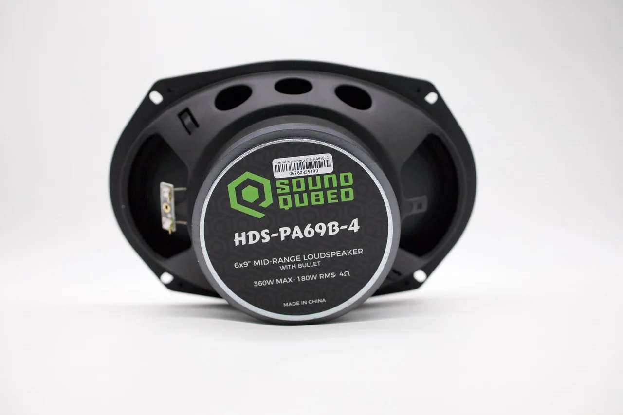 SoundQubed HDS 6x9" Pro Audio Midrange Speaker with Bullet – 4 Ohm – image 6