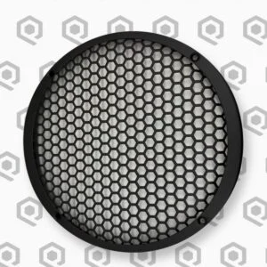 SoundQubed 10" Q-Shape Speaker Grille – Black