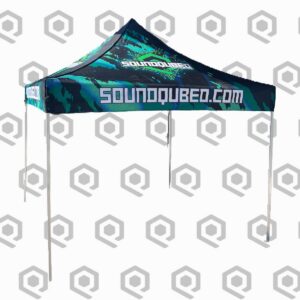 SoundQubed 10' x 10' Pop-Up Tent with Carry Bag
