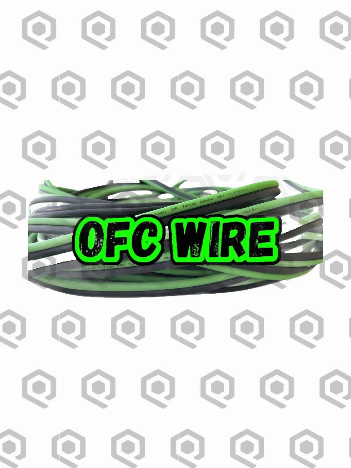 SoundQubed 14 Gauge OFC Speaker Wire – 400 ft, Green