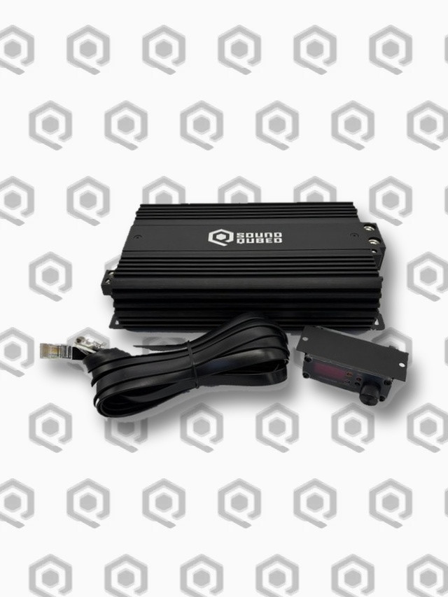 SoundQubed C1-3200 Monoblock Amplifier – 3,200W Class D