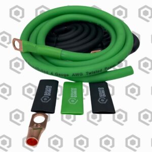SoundQubed 4 Gauge CCA Big 3 Upgrade Kit