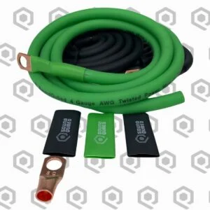 SoundQubed 4 Gauge CCA Big 3 Upgrade Kit
