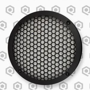 SoundQubed 6.5" Q-Shape Speaker Grille – Black