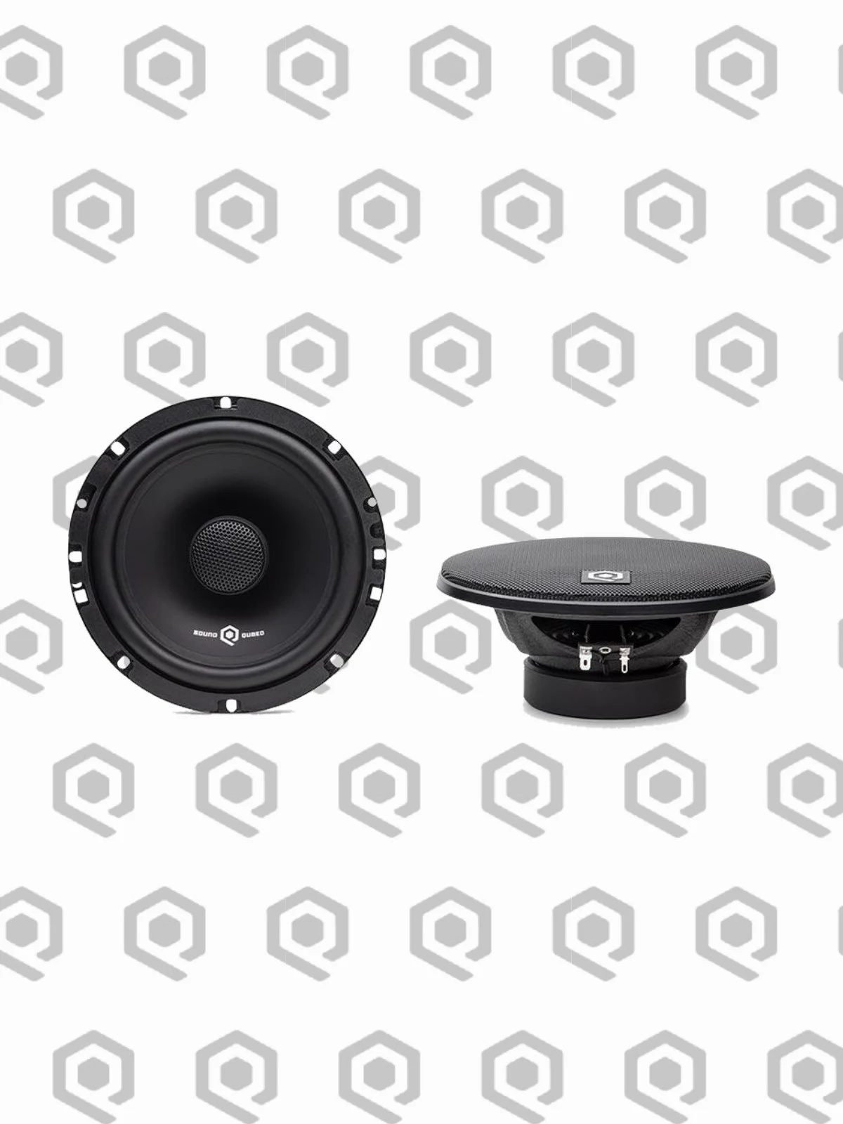 SoundQubed QSX-652 6.5" Coaxial Speakers (Pair)
