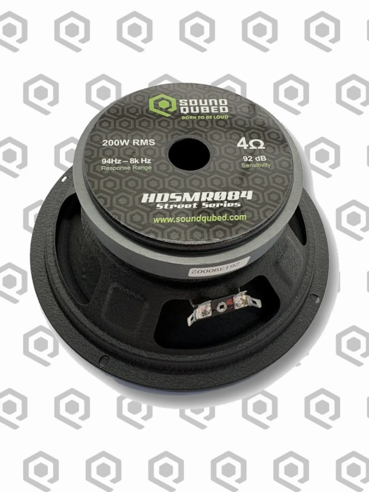 SoundQubed HDS 8" Pro Audio Coaxial Midrange – 200W RMS, 4 Ohm (Pair)