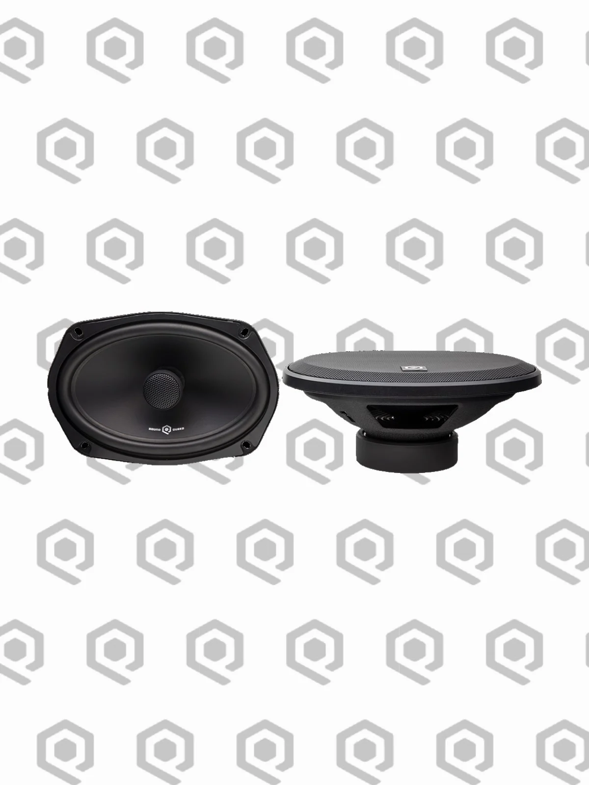 SoundQubed QSX-692 6x9" Coaxial Speakers (Pair)