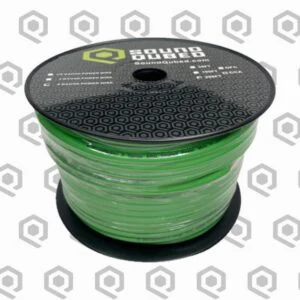 SoundQubed 8 Gauge CCA Power Wire – 250 ft, Green