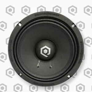 SoundQubed HDS 8" Midbass Speaker – 150W RMS, 4 Ohm, Water-Resistant Cone