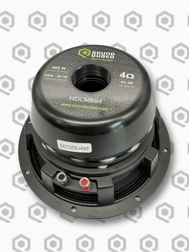 SoundQubed HDC 8" Midbass Speaker – 400W RMS, 4 Ohm – image 6