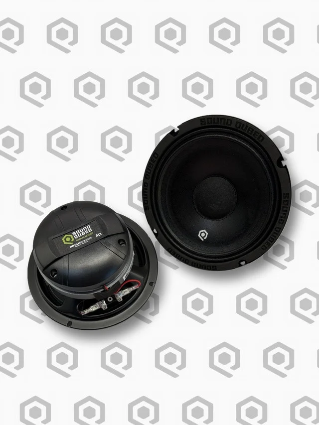 SoundQubed HDS 6.5" Pro Audio Coaxial Midrange – 200W RMS, 4 Ohm (Pair)
