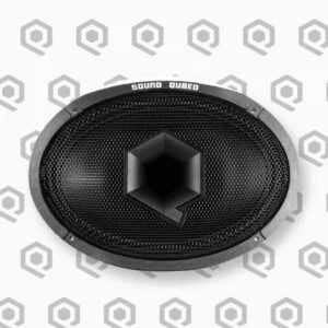 SoundQubed BGS-CX694SL 6x9" Slim Coaxial Speaker with 1" Compression Driver