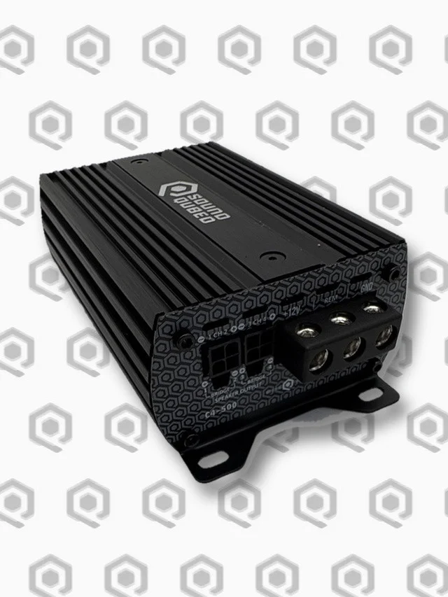 SoundQubed C4-500 4-Channel Amplifier – 500W