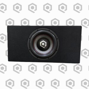 SoundQubed HDB2 Single 10" Loaded Ported Enclosure – Dual 2 Ohm, 400W RMS