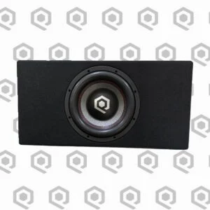 SoundQubed HDB2 Single 10" Loaded Ported Enclosure – Dual 2 Ohm, 400W RMS