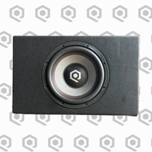 SoundQubed HDB2 Single 12" Loaded Ported Enclosure – Dual 2 Ohm, 450W RMS