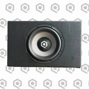 SoundQubed HDB2 Single 12" Loaded Ported Enclosure – Dual 2 Ohm, 450W RMS