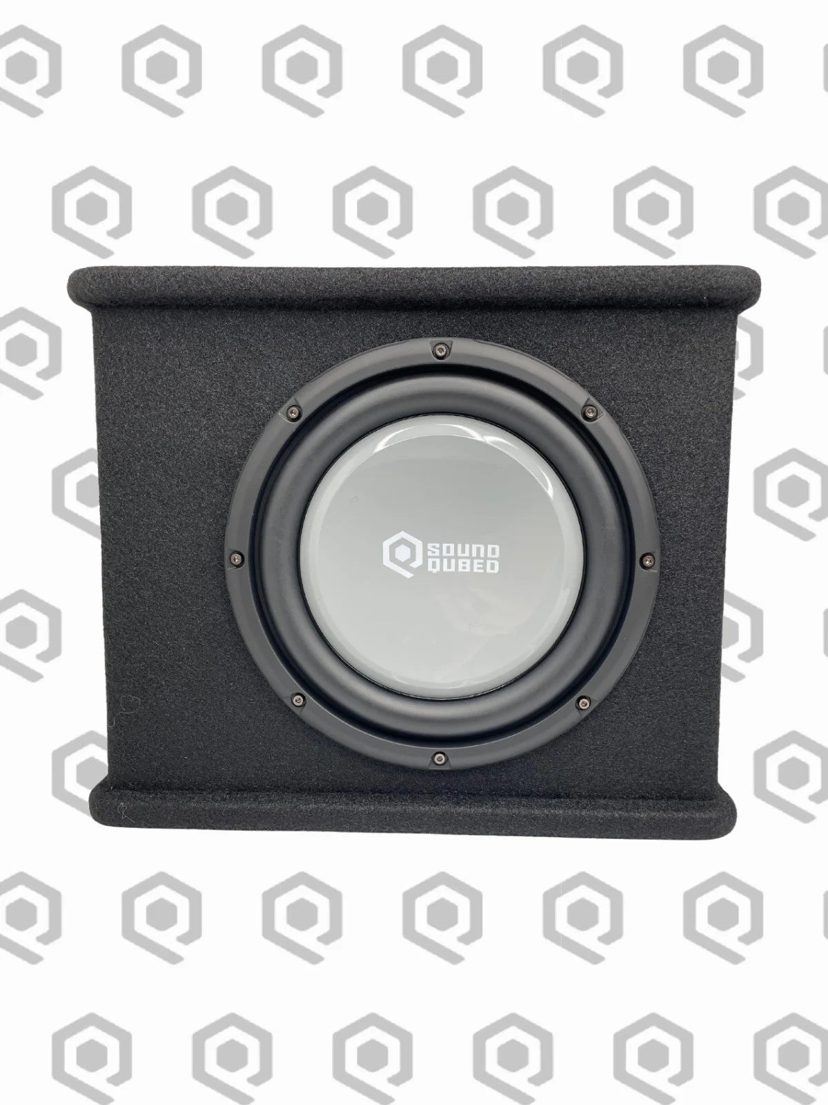 SoundQubed HDS2 10" Loaded Powered Wedge Subwoofer Enclosure