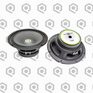 SoundQubed QP-MR8 8" Pro Audio Midrange Speakers (Pair)